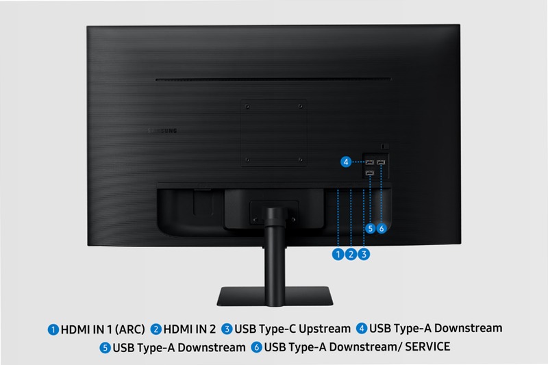 Smart Monitor M7 - UHD 32'' 32" Nero VA 3840 x 2160