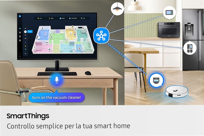 Smart Monitor M7 - UHD 32'' 32" Nero VA 3840 x 2160