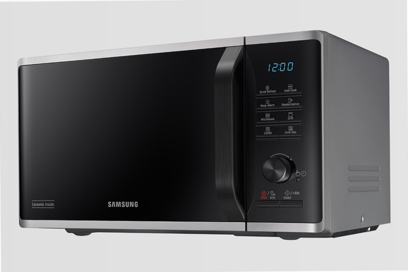 Microonde Samsung Grill Cottura Croccante 23L MG23K3515CS Argento 23