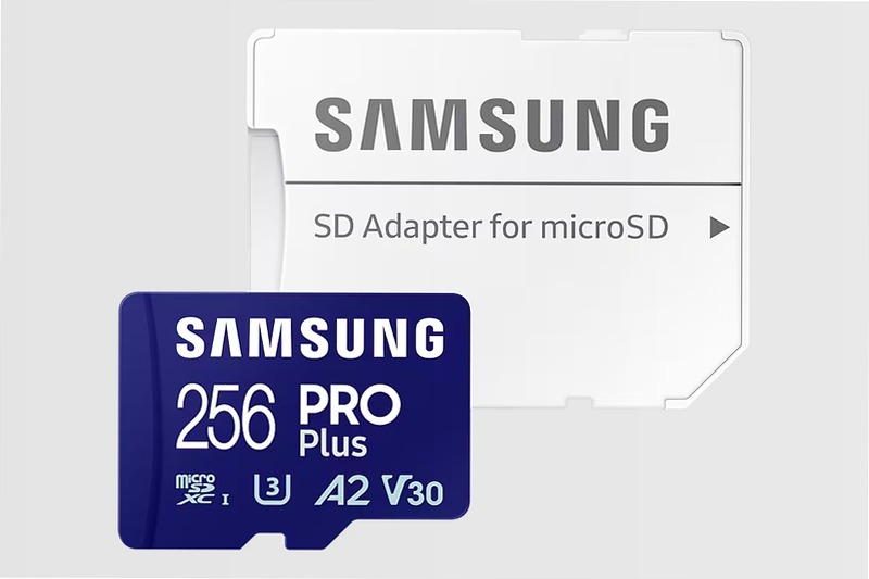 PRO Plus microSD 256GB - Velocità e Spazio per la Tua Vita in Movimento