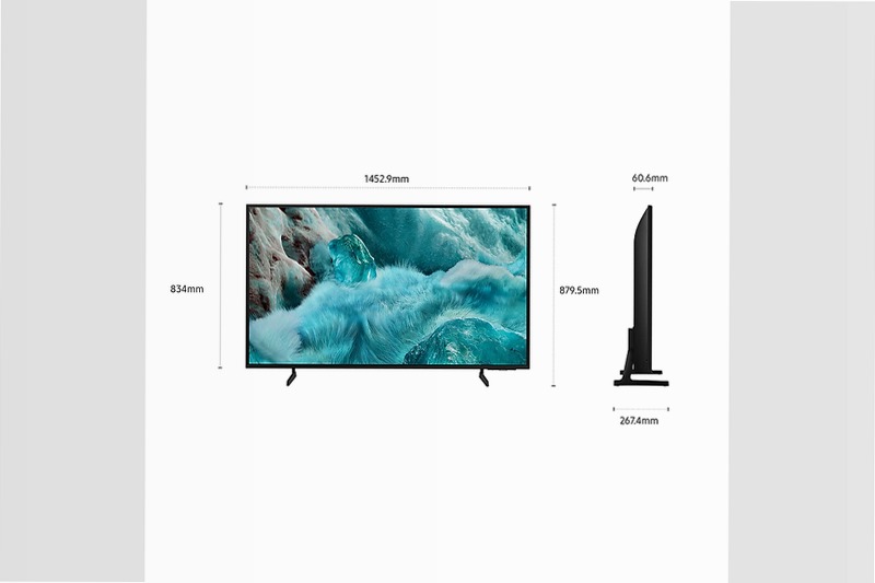 65" QLED Q7F 4K Vision AI Smart TV Nero