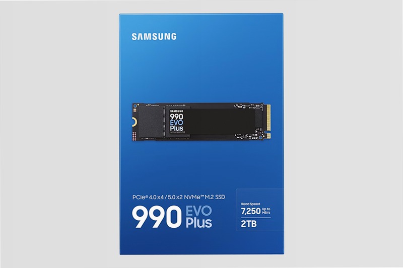 990 EVO Plus 2TB NVMe M.2 SSD - Velocità e Durata Optimizzate PCIe 4.0