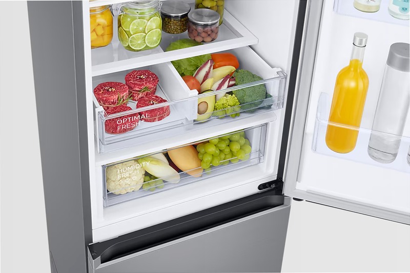 Frigorifero Combinato Samsung EcoFlex 2m 387L RB38T607BS9 Inox B