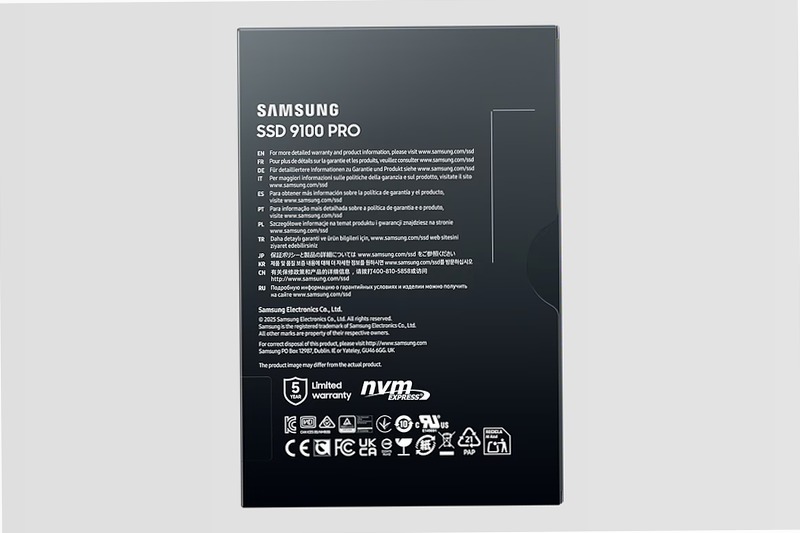 9100 PRO NVMe SSD interno 1TB - Prestazioni di livello 5.0 PCIe 5.0