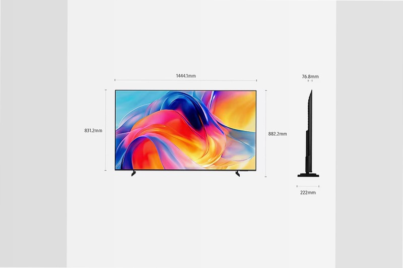 65" Mini LED M70H 4K Vision AI Smart TV Nero