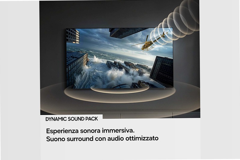 65" Mini LED M70H 4K Vision AI Smart TV Nero