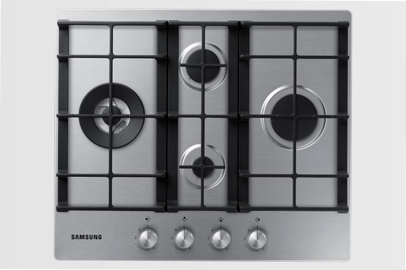 Piano cottura a gas NA64H3030BS | Samsung IT Nero 4