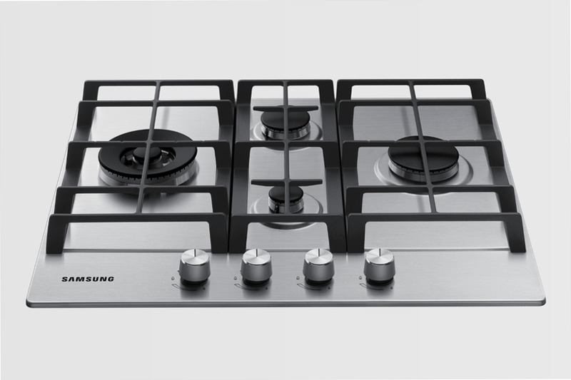 Piano cottura a gas NA64H3030BS | Samsung IT Nero 4