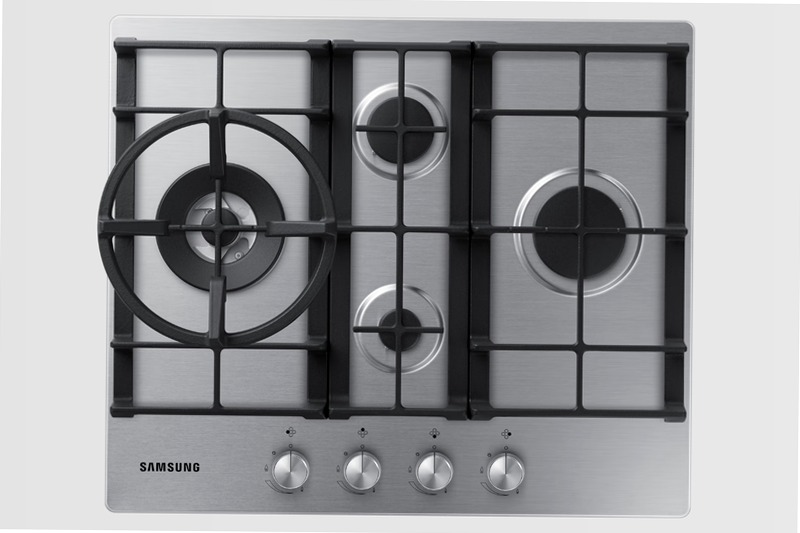 Piano cottura a gas NA64H3030BS | Samsung IT Nero 4
