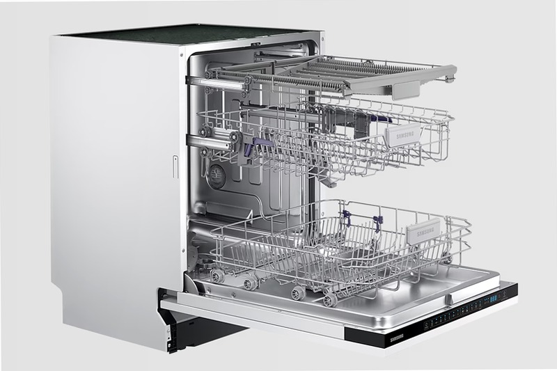 Lavastoviglie Samsung Serie 50 Sliding DW60M6070IB E 14 Incasso
