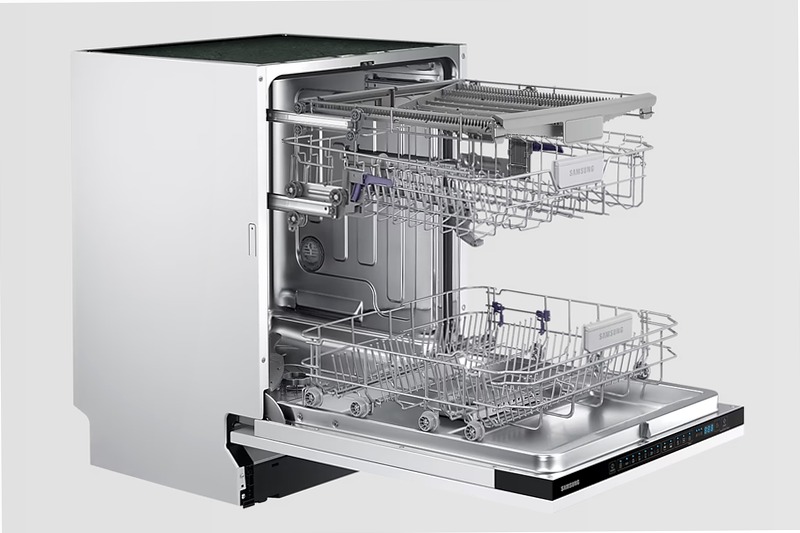 Lavastoviglie Samsung Serie 50 Sliding DW60M6070IB E 14 Incasso