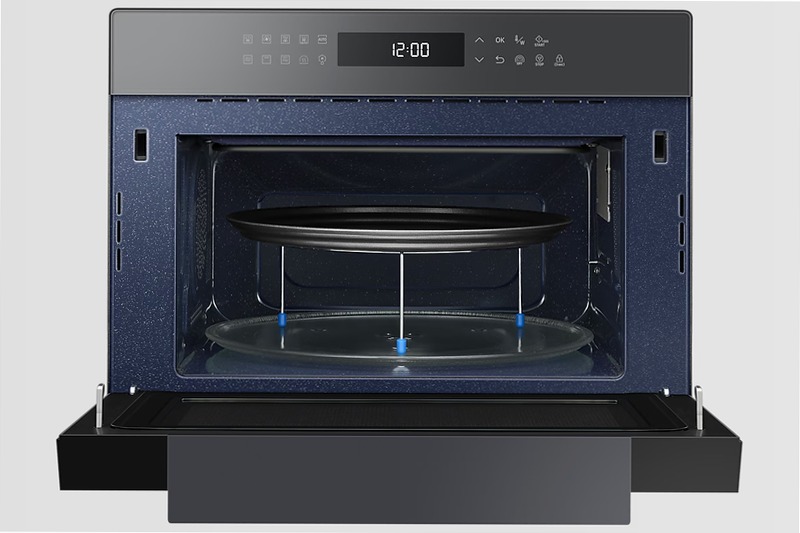 Microonde Samsung Combinato Bespoke Cottura Ventilata MC35R8088LC 35 Nero