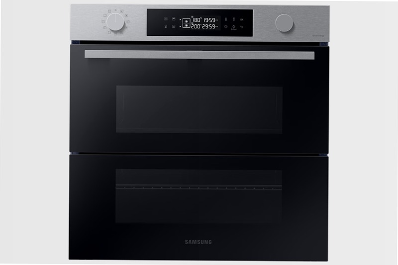 Forno Samsung Dual Cook Flex™ Serie 4 76L 76 A Acciaio