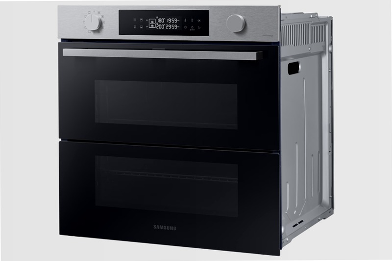 Forno Samsung Dual Cook Flex™ Serie 4 76L 76 A Acciaio