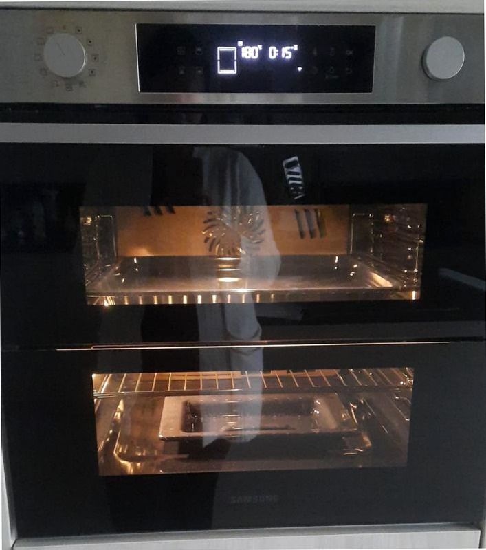 Forno Samsung Dual Cook Flex™ Serie 4 76L A