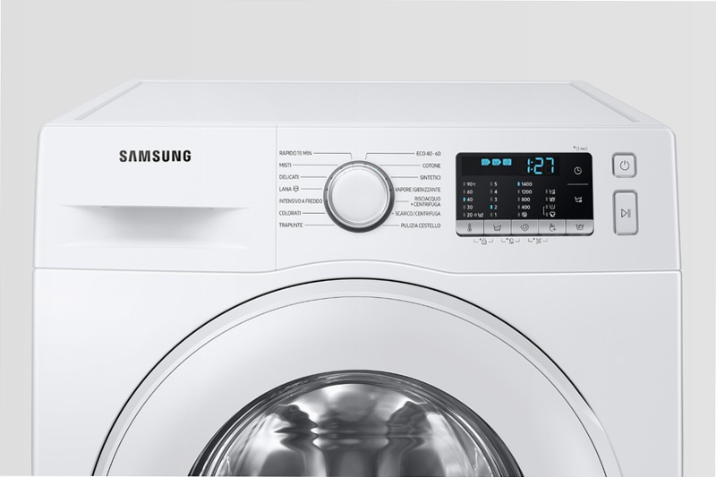 Lavatrice Crystal Clean WW11BGA046TTET - Samsung IT 1400rpm 11kg Bianco