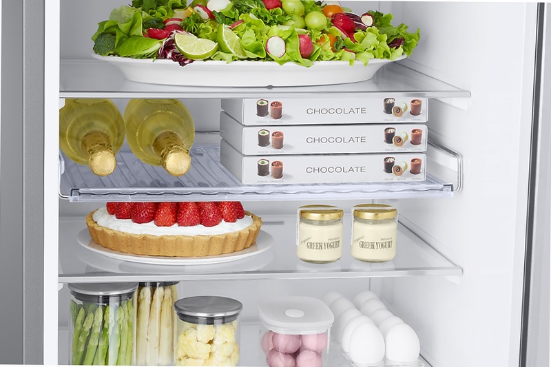 Frigorifero Combinato Samsung EcoFlex AI 2m 390L RB38C675CS9 Inox C