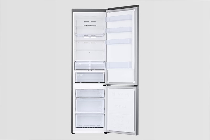 Frigorifero Combinato Samsung EcoFlex AI 2m 390L RB38C675CS9 Inox C