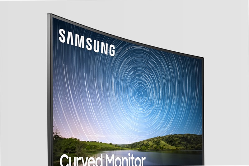 Monitor Curvo CR50 da 32" Full HD Blu VA