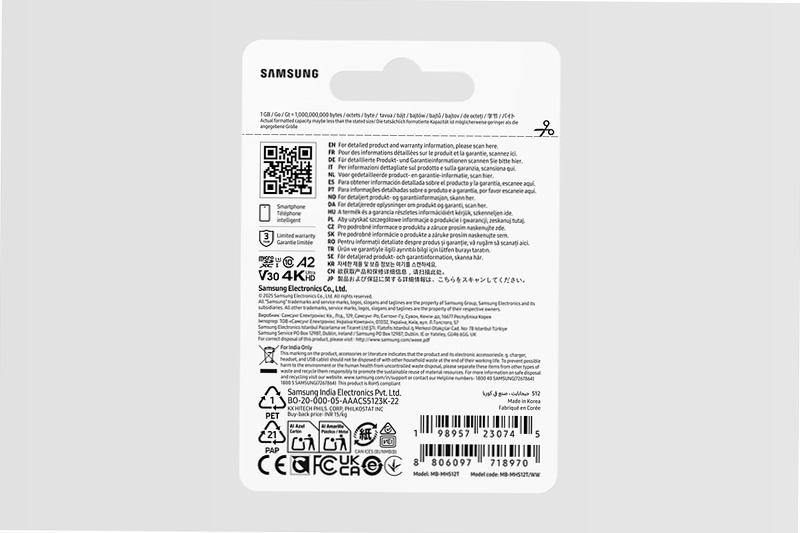 T9 microSD Card 512GB
