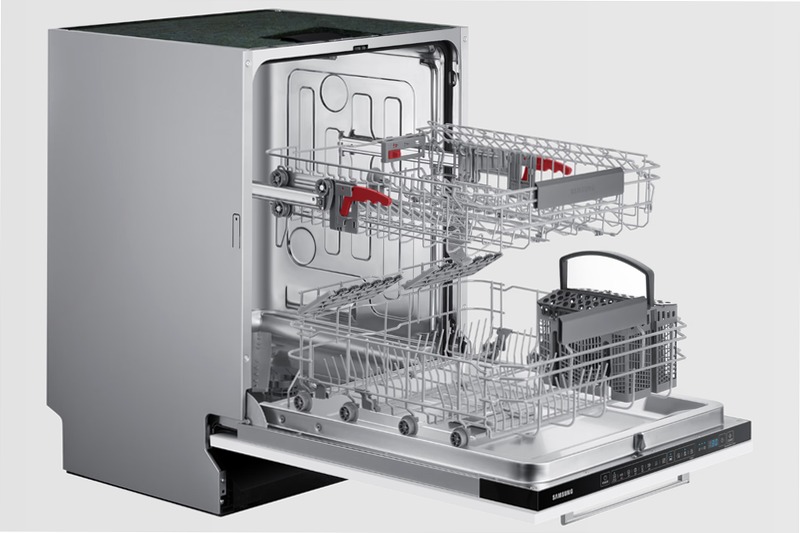 Lavastoviglie Cerniere Rototraslanti DW60A8040IB - Samsung IT C Blu Incasso
