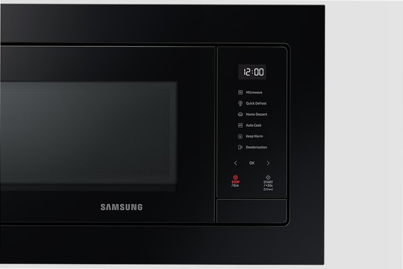 Forno a microonde ad Incasso Samsung 23L MS23A7318AK 23 Nero