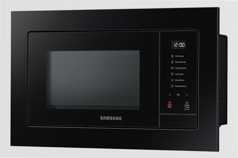 Forno a microonde ad Incasso Samsung 23L MS23A7318AK 23 Nero
