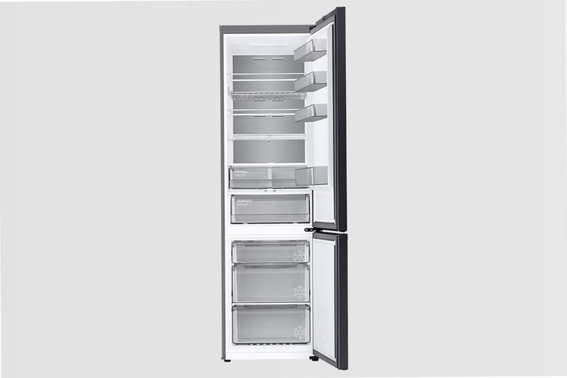 Frigorifero Combinato Samsung Bespoke AI 2m 387L RB38C7B6AS9 Argento A