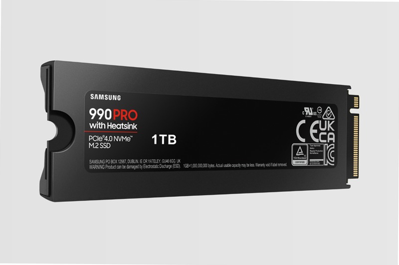 990 PRO NVMe 1TB con Dissipatore di Calore 7450MB/s 7450MB/s