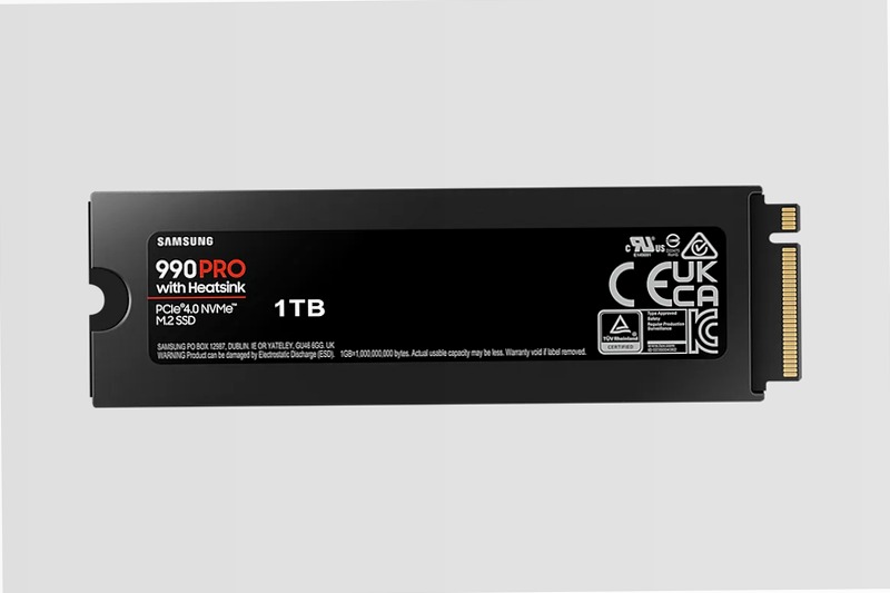 990 PRO NVMe 1TB con Dissipatore di Calore Interno