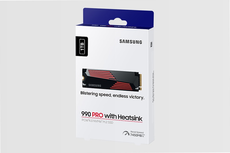 990 PRO NVMe 1TB con Dissipatore di Calore Interno
