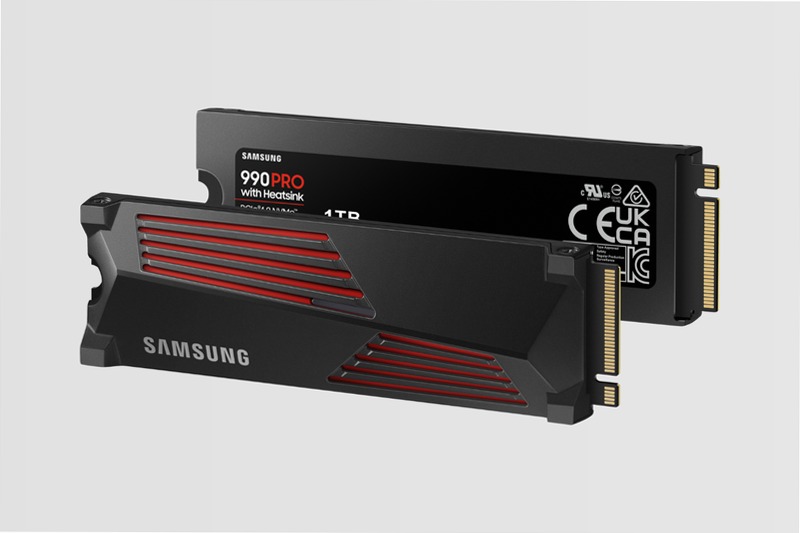 990 PRO NVMe 1TB con Dissipatore di Calore 7450MB/s 7450MB/s