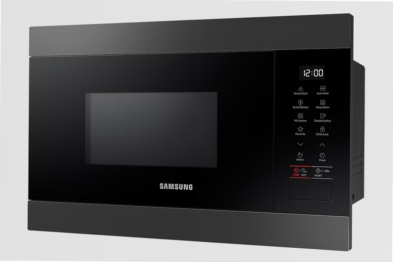 Forno a microonde ad Incasso Samsung 22L MS22M8274AM 22 Nero