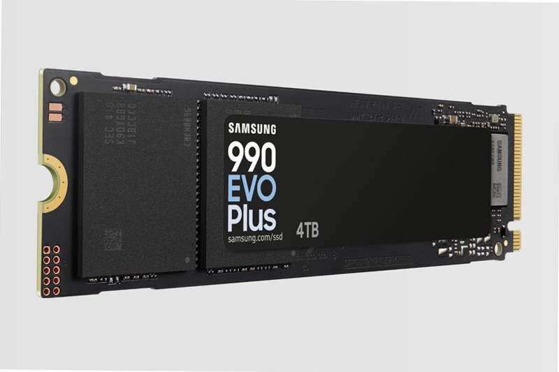 990 EVO Plus NVMe M.2 SSD 4TB PCIe 4.0 7250MB/s 7250MB/s