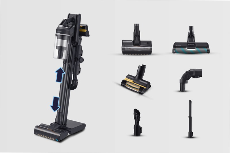 Aspirapolvere Samsung Jet™ 95 complete extra 210W 0.8lt Nero 580w