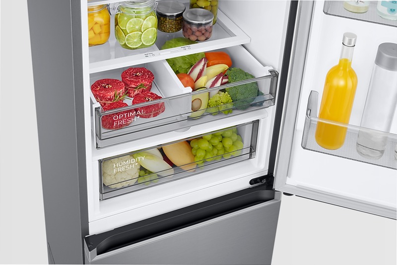 Frigorifero Combinato Samsung EcoFlex AI 2m 390L RB38C775CS9 Inox C