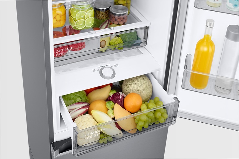 Frigorifero Combinato Samsung EcoFlex AI 2m 390L RB38C775CS9 Inox C