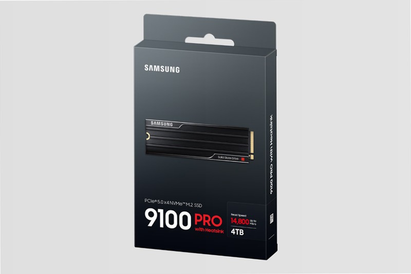 9100 PRO NVMe con dissipatore di calore - Prestazioni senza pari PCIe 5.0
