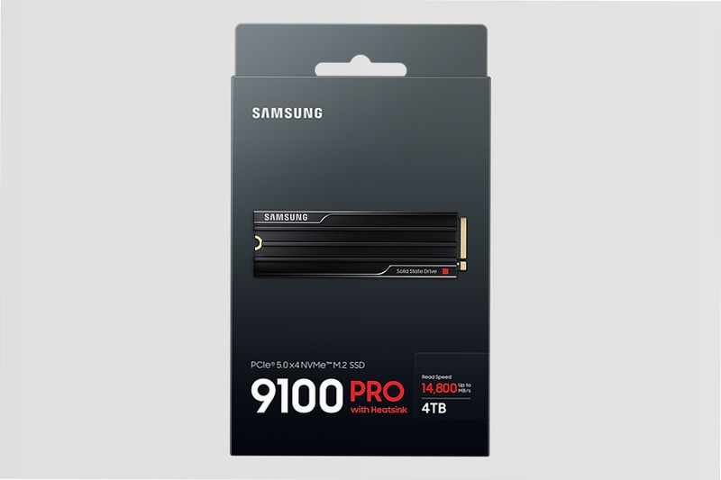 9100 PRO NVMe con dissipatore di calore SSD interno 4TB PCIe 5.0