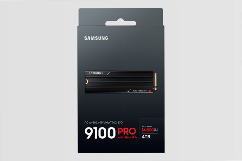9100 PRO NVMe con dissipatore di calore - Prestazioni senza pari PCIe 5.0