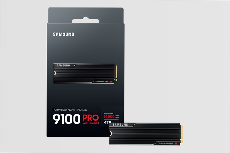 9100 PRO NVMe con dissipatore di calore - Prestazioni senza pari PCIe 5.0