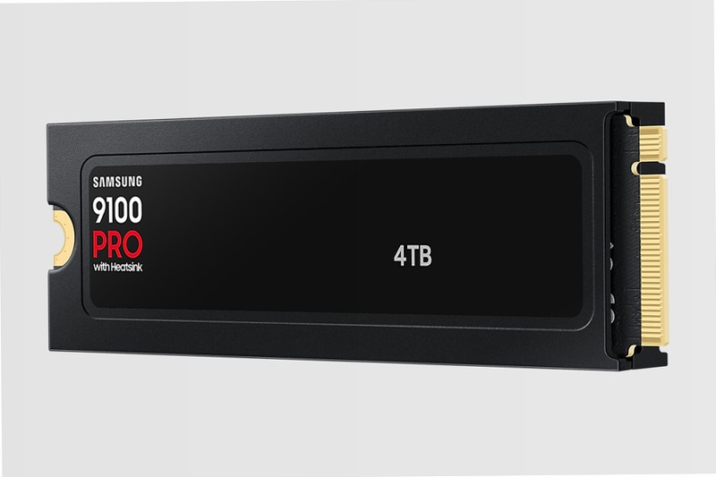 9100 PRO NVMe con dissipatore di calore SSD interno 4TB PCIe 5.0