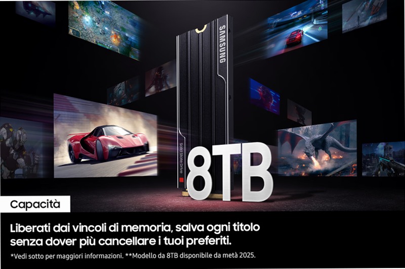 9100 PRO NVMe con dissipatore di calore - Prestazioni senza pari PCIe 5.0
