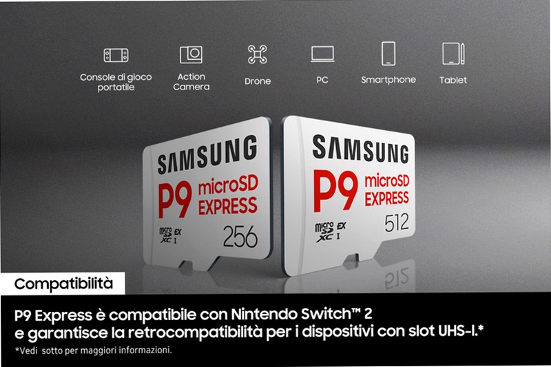 P9 Express microSD Memory Card 512 GB 512GB