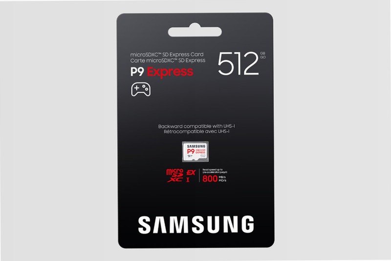 P9 Express microSD Memory Card 512 GB 512GB