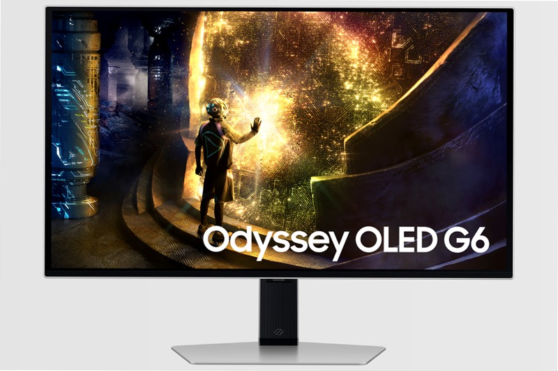 Monitor Gaming Odyssey OLED G6 27" Argento