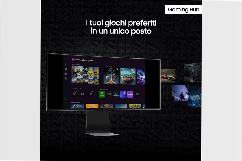 Monitor Gaming Odyssey OLED G8 da 34" WQHD Curvo