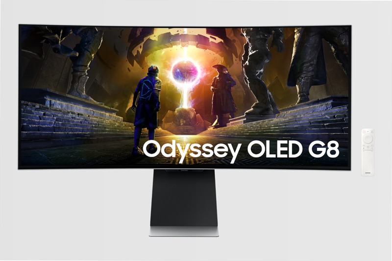 Monitor Gaming Odyssey OLED G8 da 34" WQHD Curvo