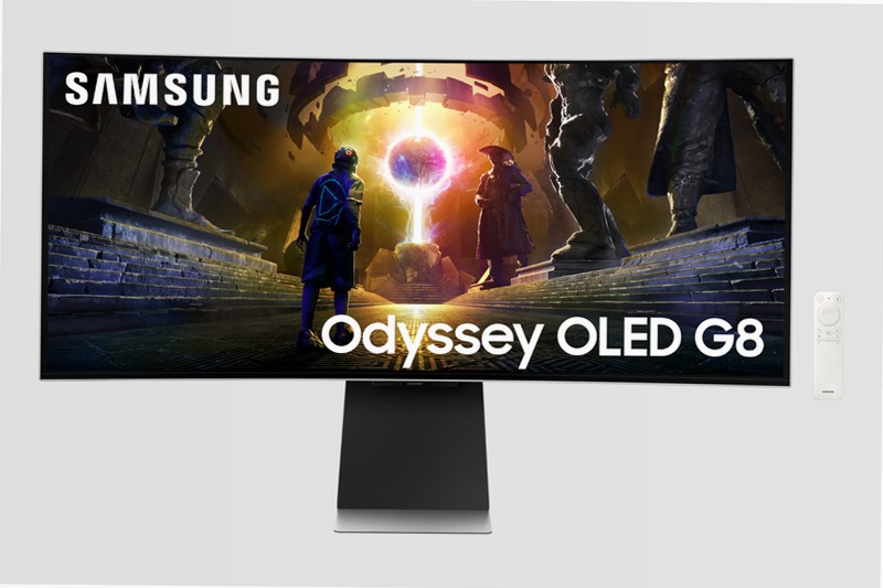 Monitor Gaming Odyssey OLED G8 da 34" WQHD Curvo