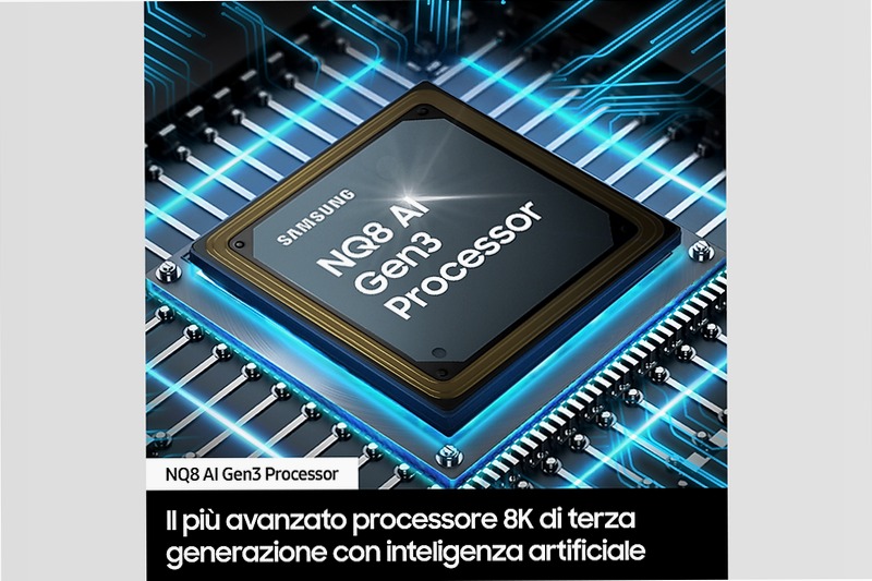 Neo QLED 85" QN900D - Sperimenta l'8K in Maniera Nuova Nero 8K LED